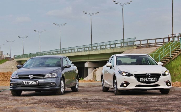 Сравнительный тест седанов Mazda 3 1.5 и Volkswagen Jetta 1.4 TSI