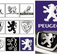 Эволюция логотипа Peugeot